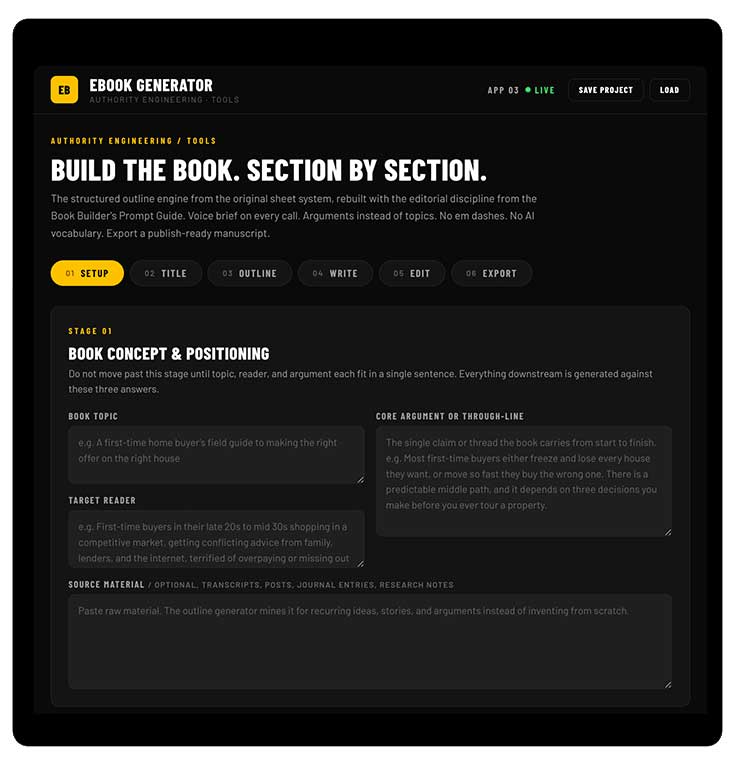 Ebook Generator